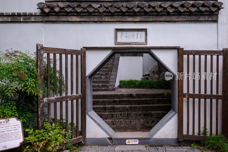 江苏扬州高邮市古文游台园林风景