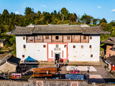 中国福建土楼永定景区