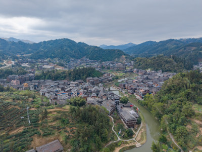 广西柳州三江程阳八寨5a景区