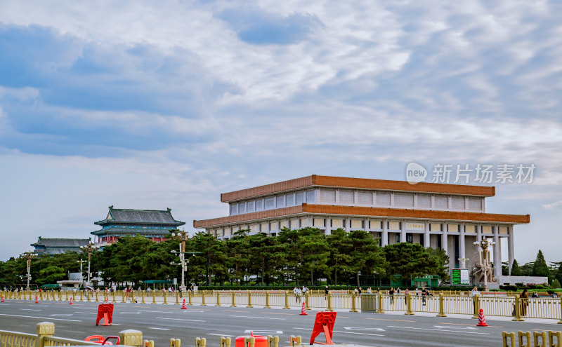 北京天安门广场城市风光