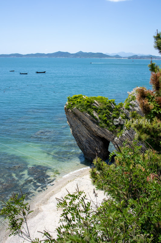 大连金石滩滨海国家地质公园海岸风光