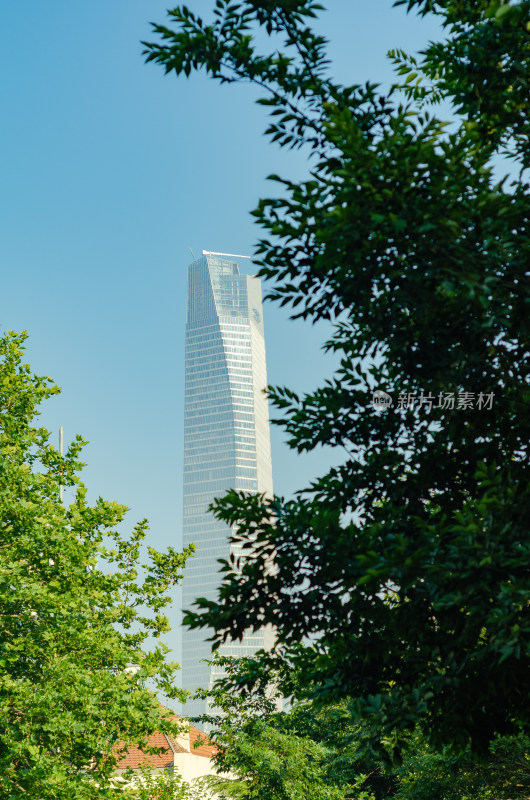 青岛的最高楼海天中心大楼