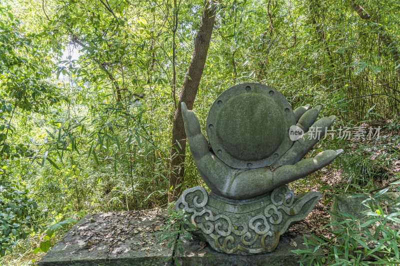 柯岩风景区手印山景点