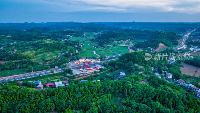 G42沪蓉高速四川省德阳市苍山服务区