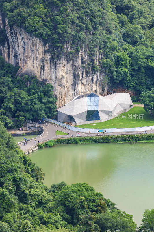 广西柳州龙潭公园鲤鱼嘴遗址