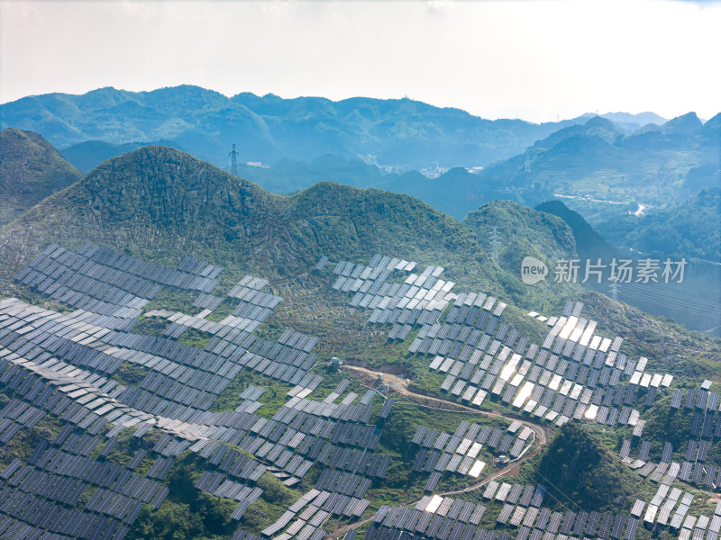 贵州山地光伏喀斯特地貌