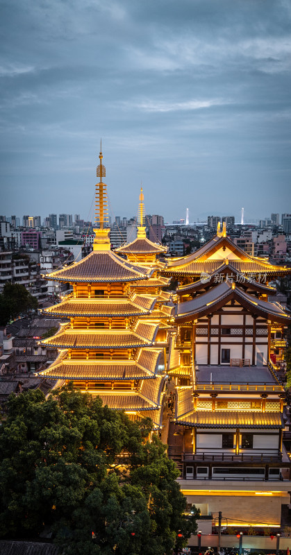 中国广东省揭阳市揭阳古城双峰寺