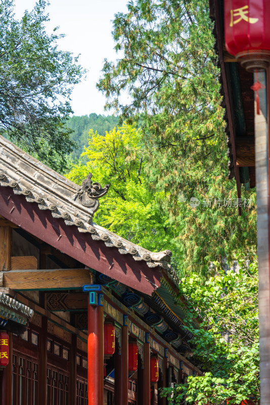 山西晋祠古建筑