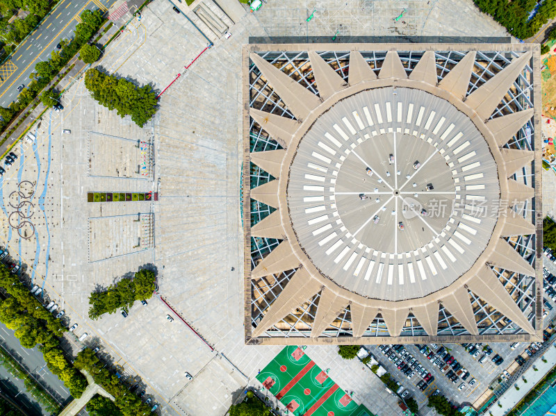 建成特色建筑方形建筑