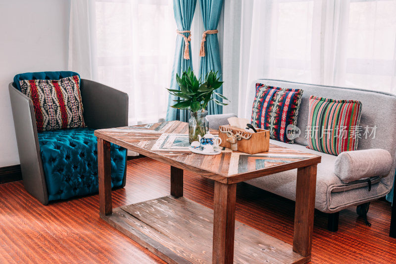 室内沙发茶几装饰场景