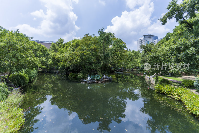 武汉江汉区中山公园风景