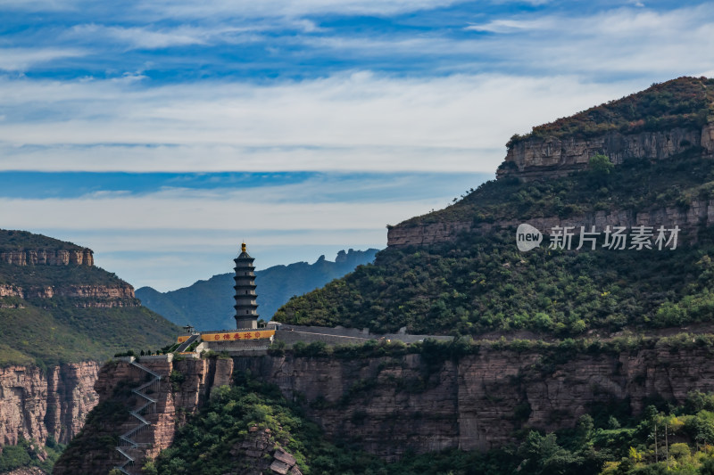 太行山大峡谷的壮丽风光