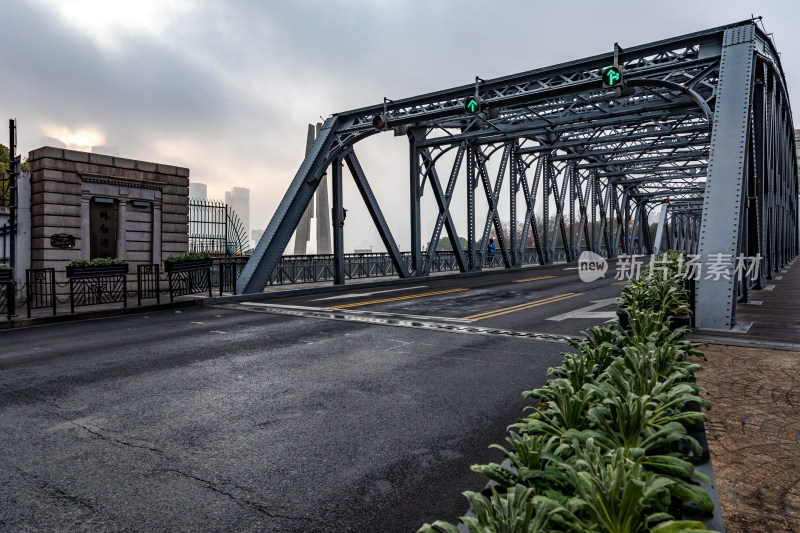 上海苏州河外滩源陆家嘴上海城市景观