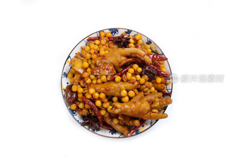 营养滋补黄豆焖鸡爪