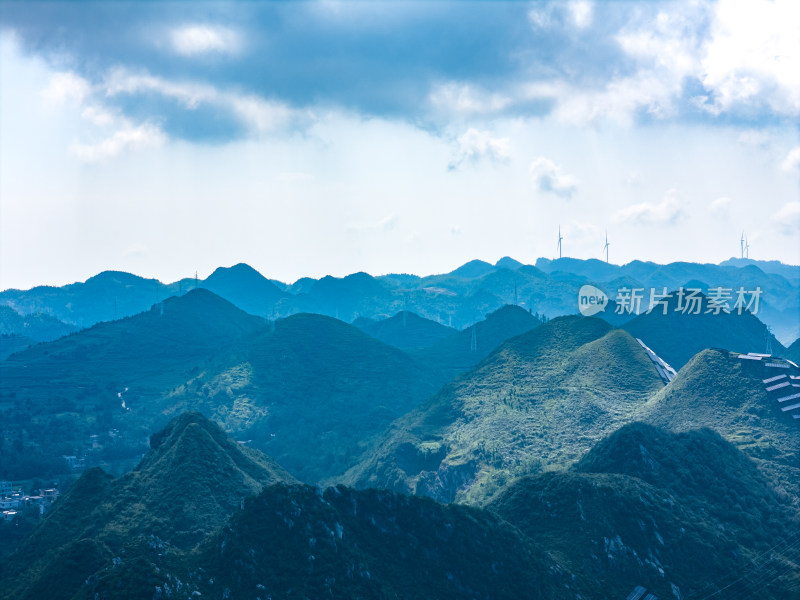 贵州山地光伏喀斯特地貌