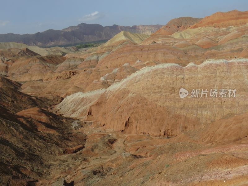 甘肃张掖七彩丹霞风景区旅游风光