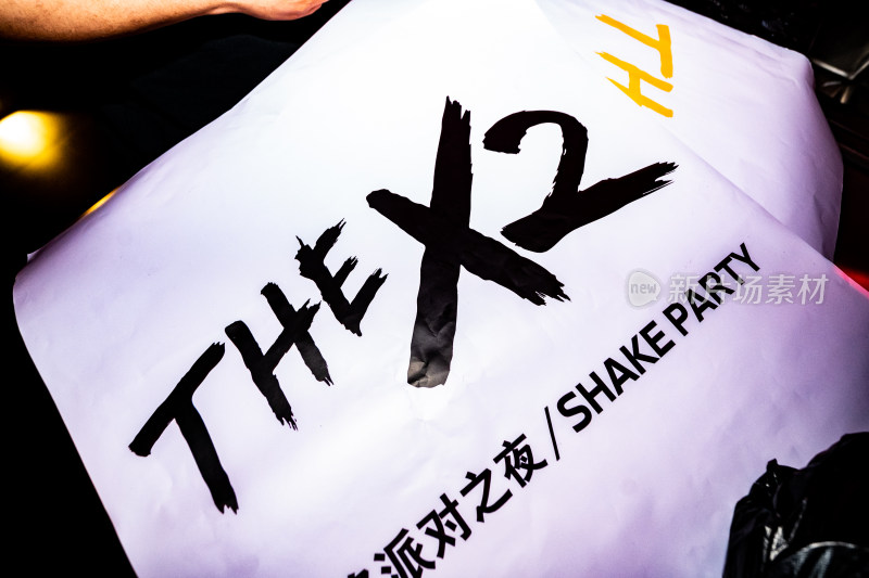 派对之夜宣传海报展示