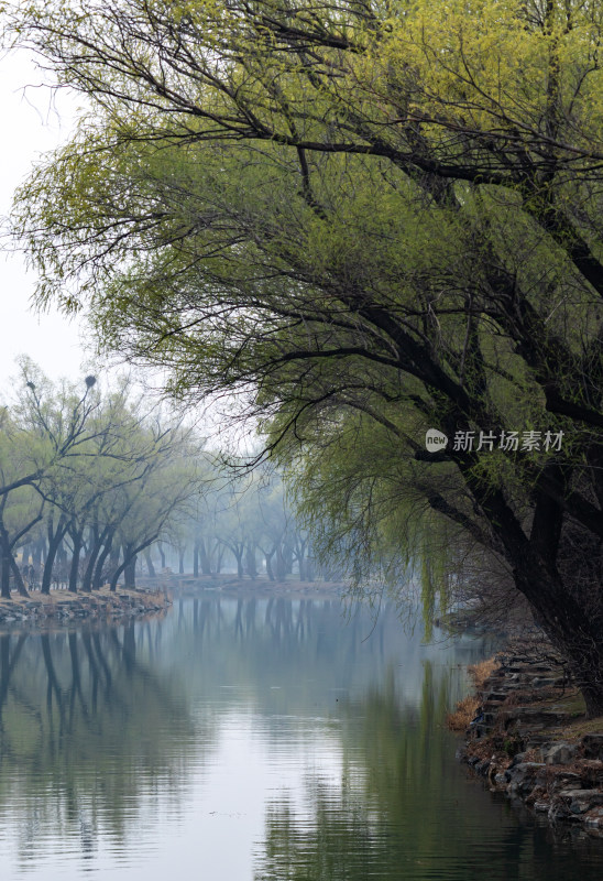 北京颐和园西堤景观