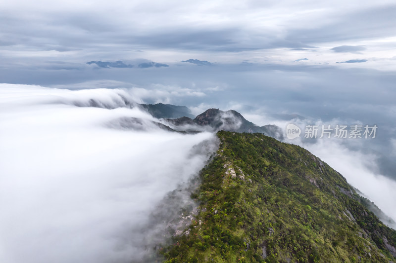 浙江温州高山云海风光