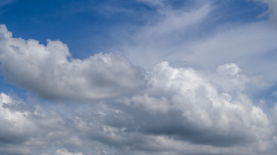 纯净的蓝天，天空，空镜