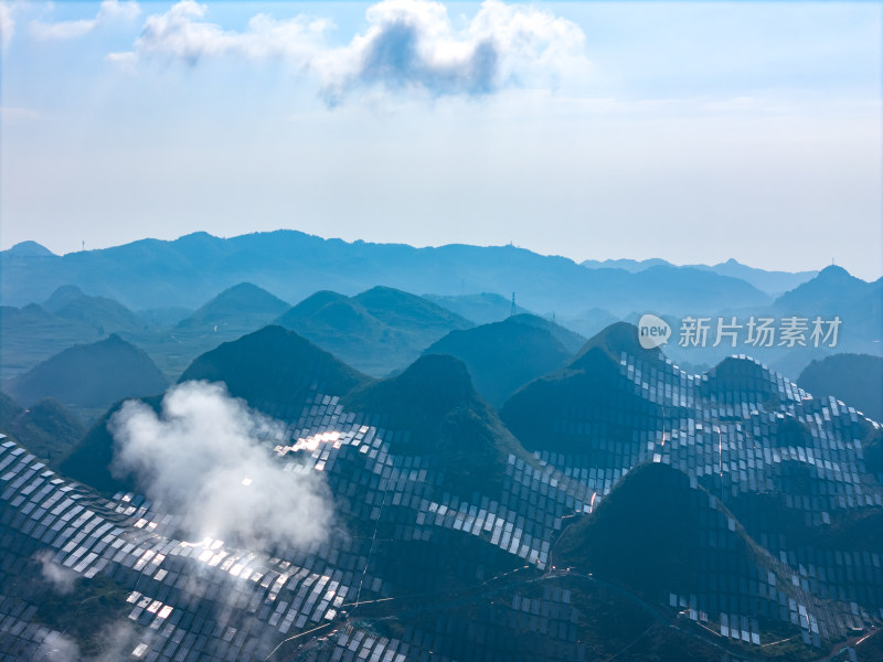 贵州山地光伏喀斯特地貌