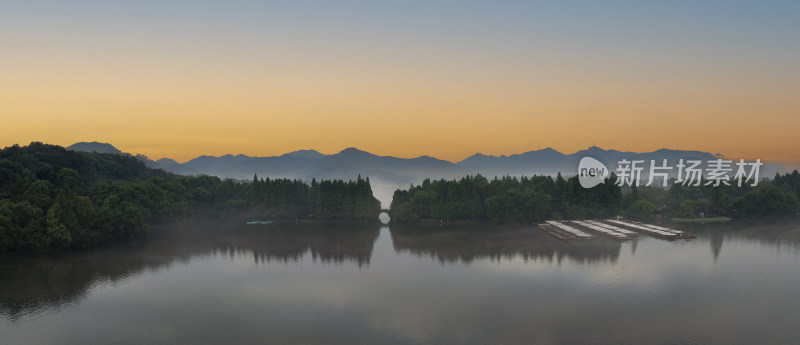 杭州西湖夏天风光