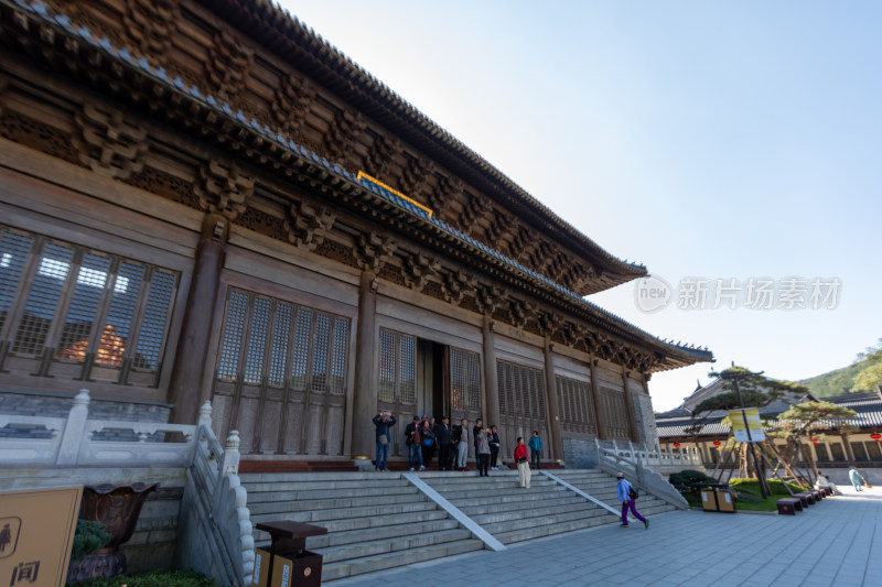 宁波奉化雪窦山雪窦寺弥勒大佛景区