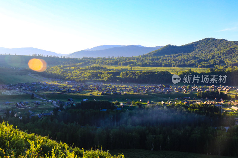 新疆阿勒泰禾木景区