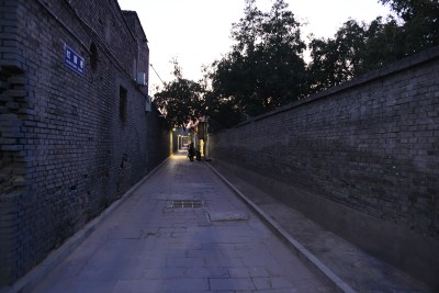 山西晋中平遥古城大街小巷风景