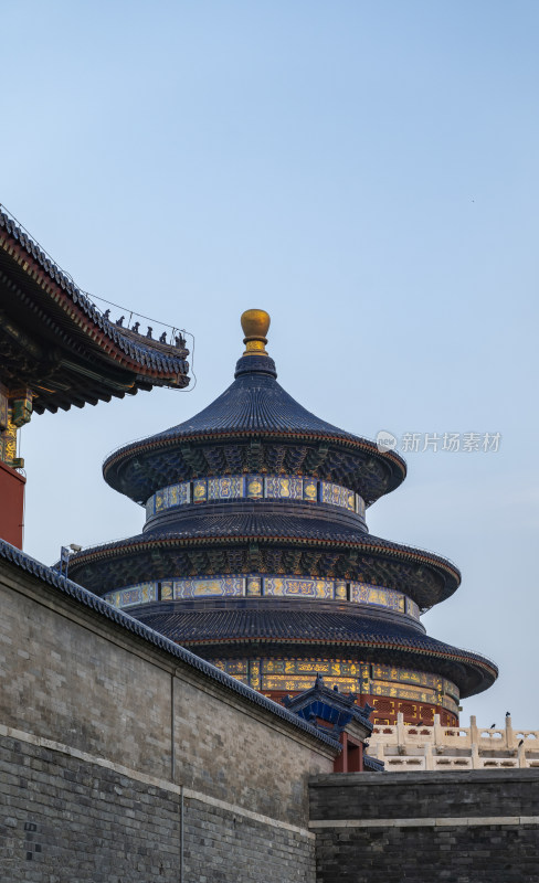 天坛多层建筑全景