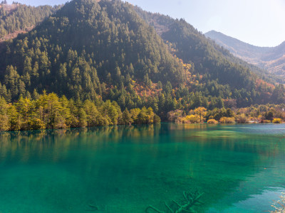 九寨沟秋景