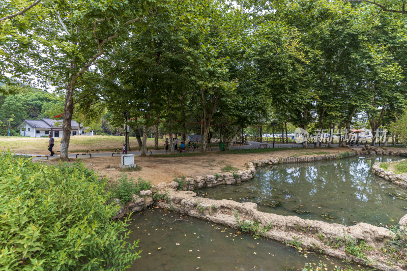 武汉江夏区熊廷弼公园风景