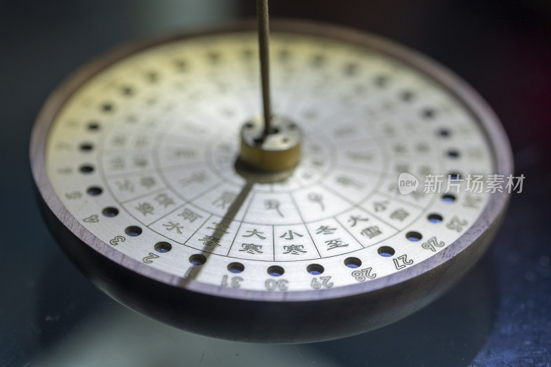 二十四节气时间刻度罗盘是立春