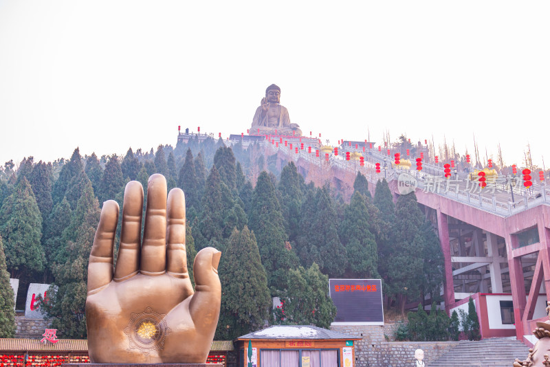 烟台南山大佛景区