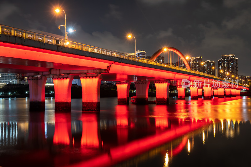 厦门五缘湾公园夜景