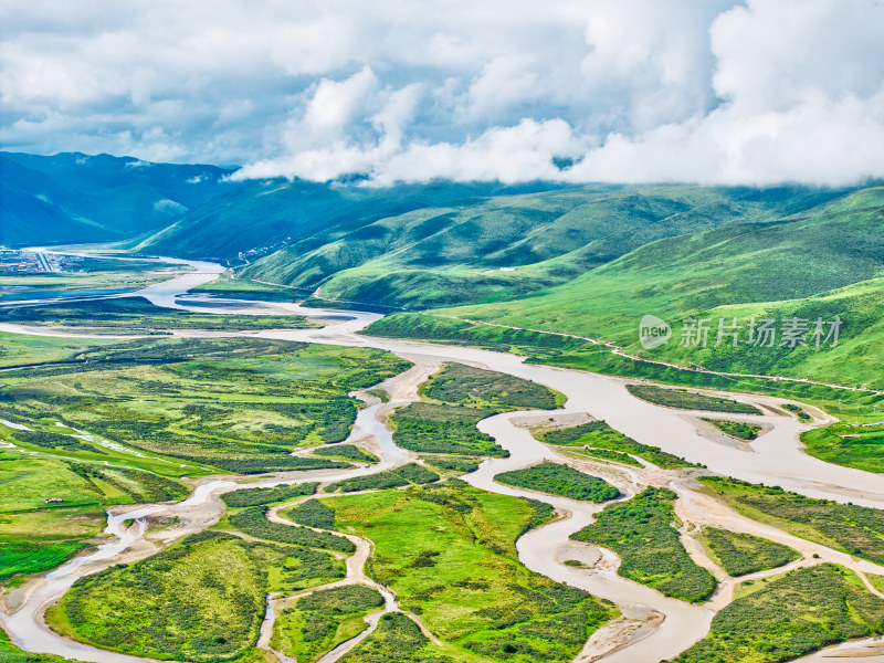 黄河湿地美景