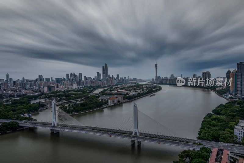 广州地标建筑城市风光