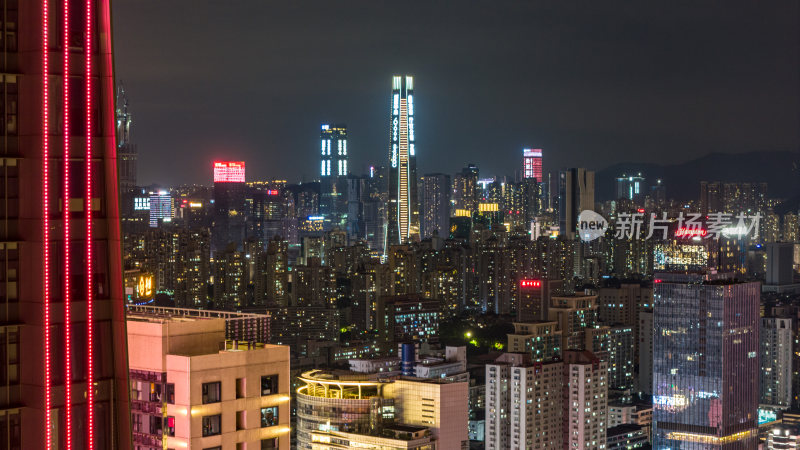 深圳福田中心区夜景