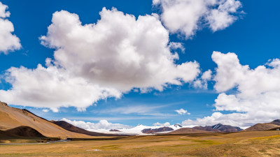 西藏羌塘无人区风景