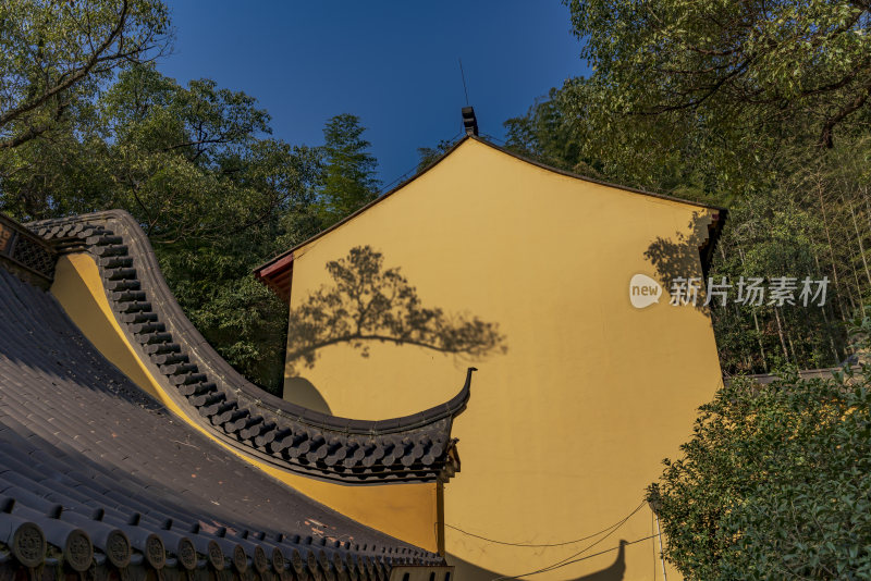 杭州千年古刹法华寺古建筑