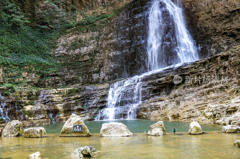 湖北宜昌三峡竹海风景区，自然风光，竹海