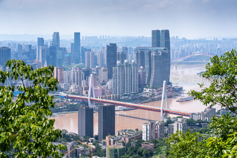 重庆城市天际线风景