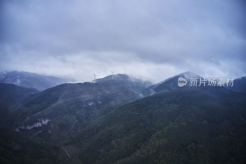 山西长治沁源沁河源头自然美景