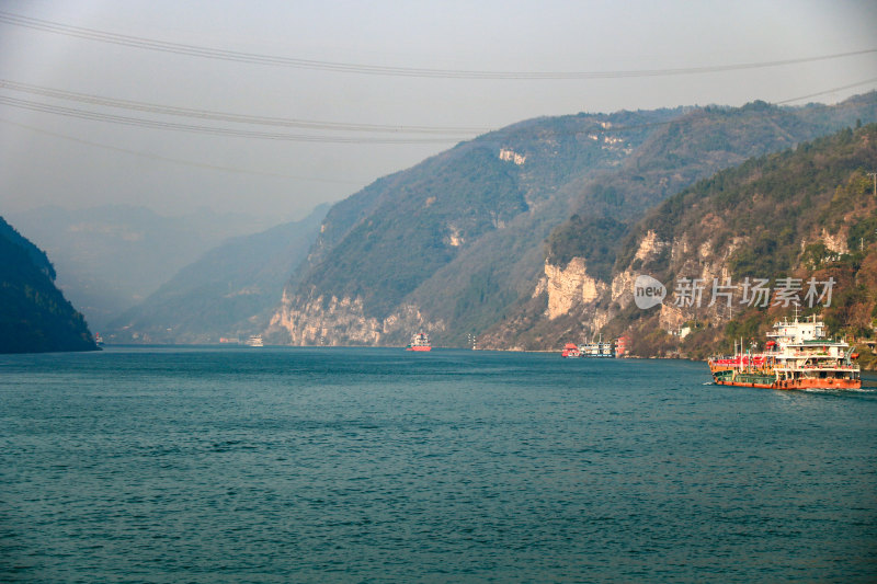 长江三峡西陵峡峡江风光两坝一峡航运路线