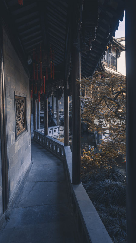 杭州清代古宅胡雪岩故居风景