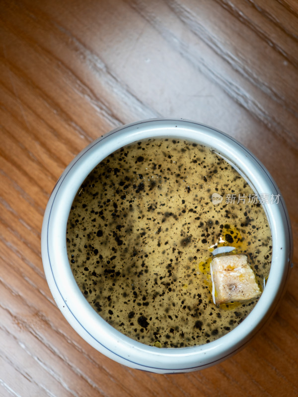 日式鹅肝松茸蒸蛋