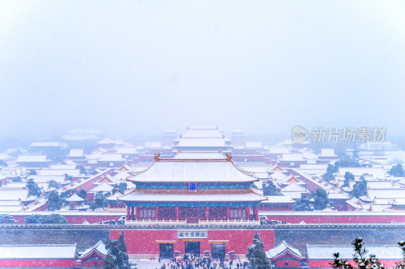 故宫博物院雪景