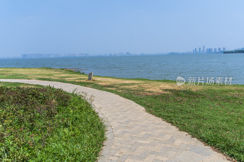 武汉江夏区悦湖公园风景