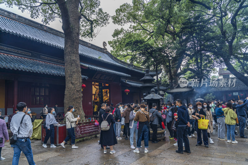 浙江普陀山普济寺禅院建筑