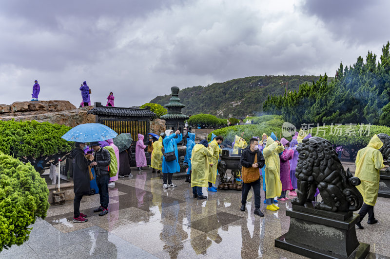 浙江普陀山不肯去观音院